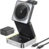 Augnner 3-in-1 25W Foldable Magnetic Wireless Charger for Apple Devices – Now $35.99