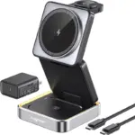 Augnner 3-in-1 25W Foldable Magnetic Wireless Charger – $35.99