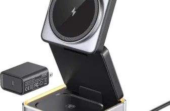 Augnner 3-in-1 25W Foldable Magnetic Wireless Charger – $35.99