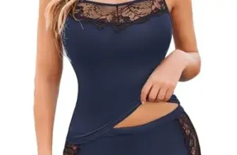 Avidlove Women’s Lace Camisole Short Set Now $6.49