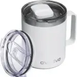 Avodvo 12oz Stainless Steel Insulated Coffee Mug for $8.99