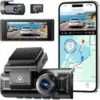 Azdome M550 Pro 4K+2.5K GPS Dash Cam with 64GB Card for $60.49