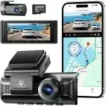 Azdome M550 Pro 4K+2.5K GPS Dash Cam with 64GB Card for $60.49