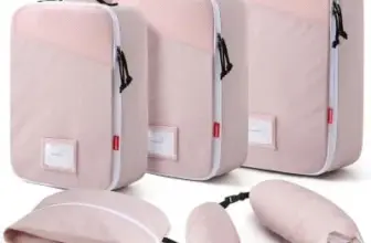 BAGSMART 6-Piece Packing Cubes Set for $14.99