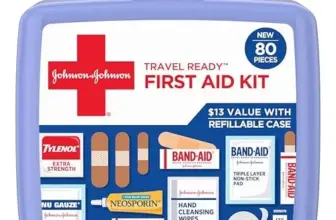 80-Piece BAND-AID Brand Portable First Aid Kit for $5.05