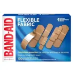 Band-Aid Flexible Fabric Adhesive Bandages – 100 Count for $3.95
