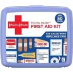Band-Aid Travel Ready 80-Piece First Aid Kit for $6.15