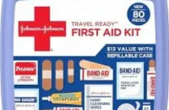 Band-Aid Travel Ready 80-Piece First Aid Kit for $6.15