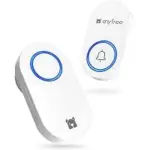 Battery-Free Wireless Doorbell Set with Plug-in Receiver – $6.70