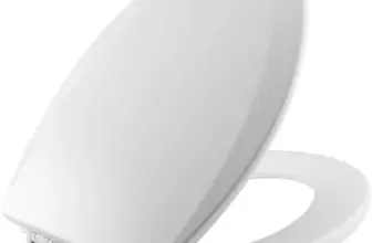 Bemis 1500EC Lift-Off Wood Elongated Toilet Seat in Cotton White for $16.99