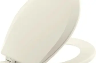 Bemis 500EC Round Wood Toilet Seat with Easy Clean Hinges for $3.33