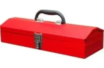 BIG RED TB102 Torin 16″ Portable Steel Tool Box for $13.39