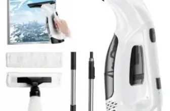 BirdSuite Cordless Window Vacuum Squeegee with Extension Pole – $38