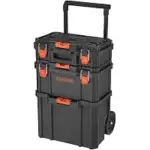 Black+Decker Stackable Storage System 3-Piece Set – $82.79
