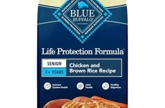 Blue Buffalo Life Protection Formula Senior Dry Dog Food, 40lb Bag for $35.80