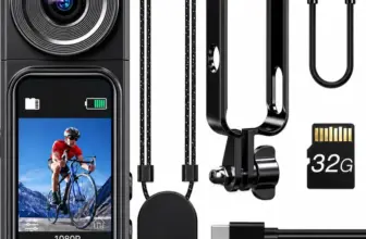 Boblov 32GB 1080P Rechargeable Touch Screen Mini Body Camera for $27.99