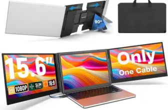 Bonitoys P7 Pro 15.6″ 1080p FHD IPS Laptop Screen Extender Set for $143.99