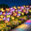 Bonlion 3-Pack Solar Garden Lights with 111 LEDs & 51 Butterflies for $17.59