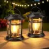 Bonlion 800mAh Solar Waterproof Hanging Lanterns (2-Pack) for $14.95