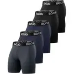 Boojo Compression Gym Shirts 5-Pack for $24.99