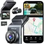 Botslab G300 4K Starvis 2 Dual Dash Cam with 64GB Card for $89.99