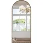 Brauthon 22″x48″ Arched Gold Antique Mirror Now $89.99