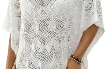 Bsubseach Crochet Dress Swimsuit Coverup for $12.99