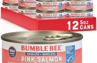 Bumble Bee 5oz Pink Salmon (12-Pack) for $15.94