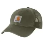 Carhartt Men’s Buffalo Sandstone Meshback Cap – $15