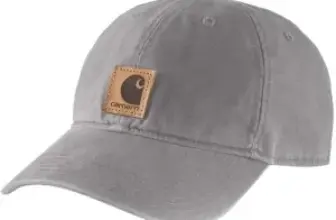 Carhartt Men’s Canvas Cap – 100% Cotton – $9.90