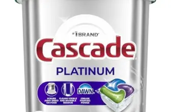 Cascade Platinum Dishwasher Pods 59-Count Now $14.82