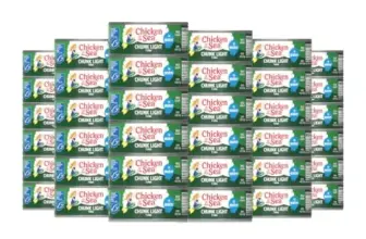 Chicken of the Sea Chunk Light Tuna in Water, 48-Count for $25.69