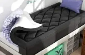 ChiXpace 4″ Dual Layer Gel Memory Foam Mattress Topper for $41.99
