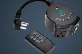ClearPower Outdoor Lighting Timer with Remote for $5