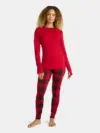 ClimateRight by Cuddl Duds Women’s Brushed Comfort Top & Leggings Set for $4.18