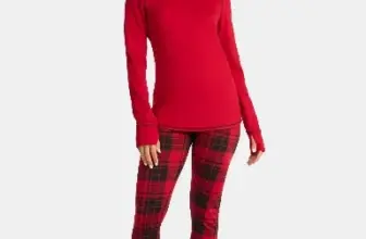 ClimateRight by Cuddl Duds Women’s Brushed Comfort Top & Leggings Set for $4.18