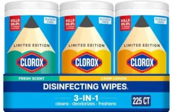 Clorox Disinfecting Wipes 5 x 3-Packs for $41.75