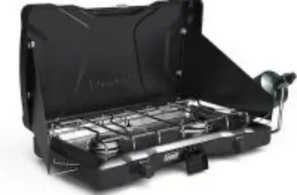 Coleman Triton 2-Burner Propane Stove for $83.99