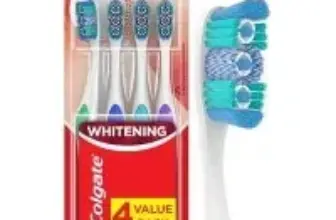 Colgate 360 Optic White Whitening Toothbrush 4-Pack for $4.99