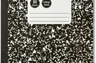 College Ruled Composition Book for $0.38 at Walmart