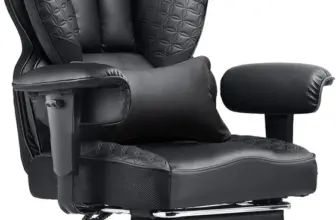Comhoma Ergonomic Reclining Gaming Chair with Foot Rest for $137.99