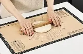 Cook’s Aid 26”x16” Non-Slip Silicone Pastry Baking Mat – $4.49