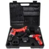 74-Piece Combo Cordless Drill & Driver Set with 2 Batteries – $69.99