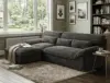 Corduroy Boneless Cloud Sectional Sofa for $390.99
