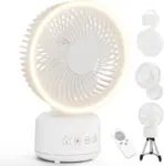 Cowsar 4-in-1 Portable Camping Fan with 6000mAh Battery for $19.99