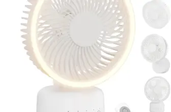 Cowsar 4-in-1 Portable Camping Fan with 6000mAh Battery for $19.99