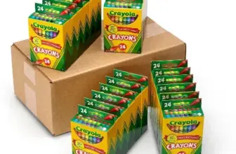 Crayola 24-Pack Crayons for $12 – Bulk Classroom Supplies $12.00