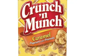 Crunch N Munch Caramel Popcorn with Peanuts, 3.5oz Bags (12-Pack) – $7.21