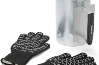 Cuisinart Charcoal Chimney Starter with Heat Resistant Gloves for $9.23