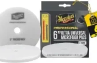 Meguiar’s Professional 6″ 10/CV Microfiber Pad 2-Pack for $7.79